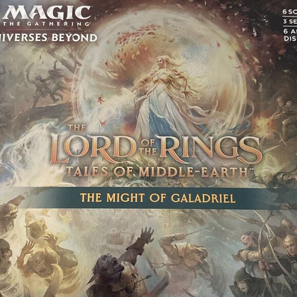 Lord of the Rings Scene Box The Might of Galadriel ENGLISH FACTORY SEALED MAGIC - Picture 2 of 6